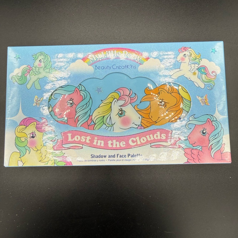 My Little Pony Lost in the Clouds Eye Shadow & Face Palette Beauty Creations NEW